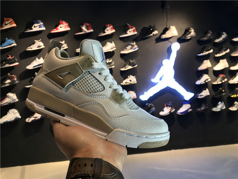 Air Jordan 4 Retro GSLinen 487724 118